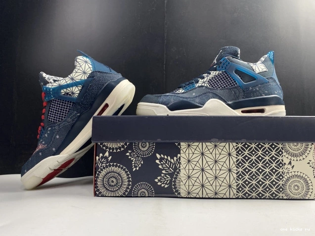 Cheap Air SE CW0898-400 Retro 4 Jordan Sashiko 0731